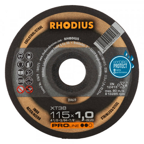 Rhodius Kapskivor Xt38 50pack