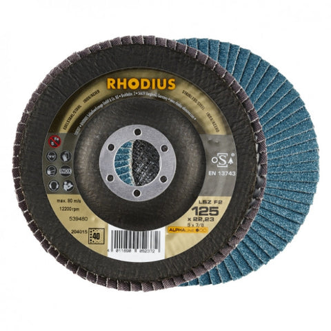 Rhodius Lamellslipskivor Alpha Inox 10pack