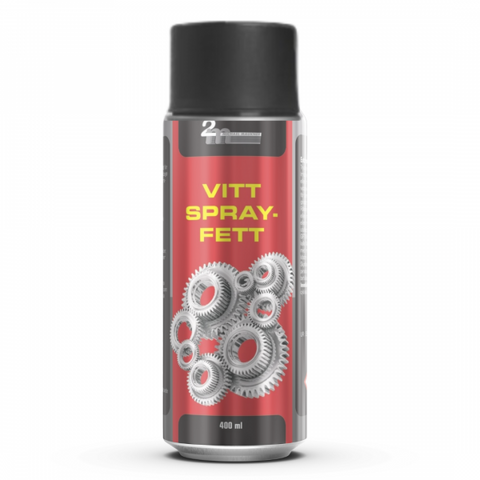 2M Vitt Sprayfett 400Ml