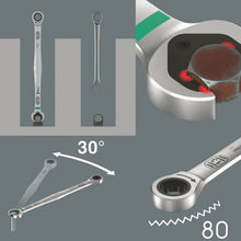 Wera Joker 6007 Lång U-Ringspärrnyckel, Set 8-19Mm