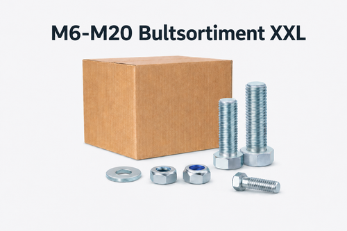 M6-M20 Bultsortiment XXL Påfyllningskit