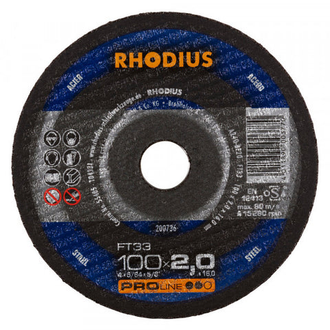 Rhodius Ft33 Kapskivor 25pack